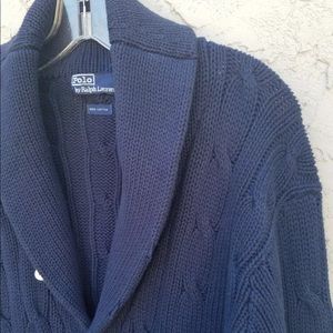 Ralph Lauren shawl cardigan M